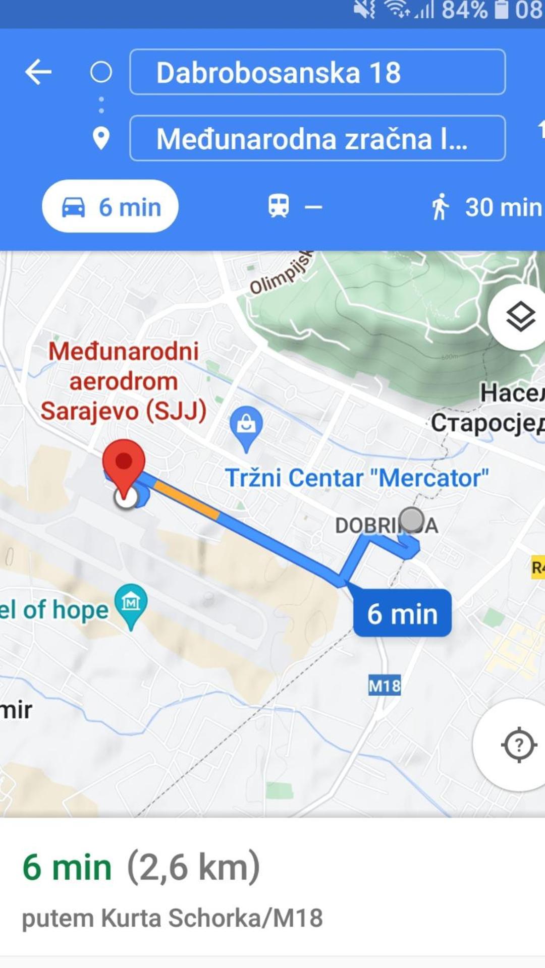 Studio Apartman Promenada Сараево Экстерьер фото